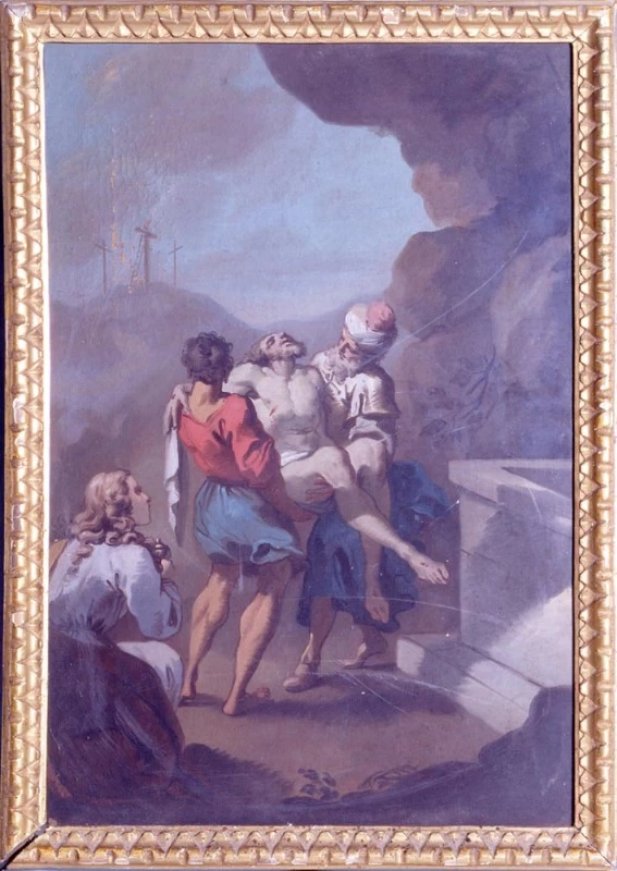 Via Crucis - Gesù deposto nel sepolcro, Monte san Pietro, Bologna 1